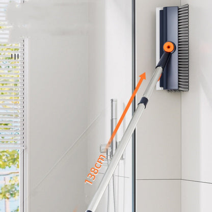 🔥3-in-1 Floor Scrub Brush with Long Handle