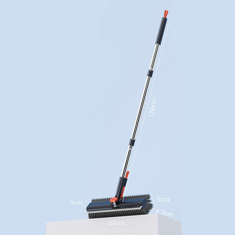 🔥3-in-1 Floor Scrub Brush with Long Handle
