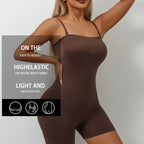 Women’s Seamless Body Shaper with Removable Strap