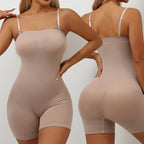 Women’s Seamless Body Shaper with Removable Strap