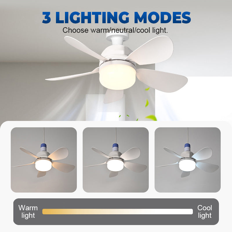 🌬️🌞2-in-1 Remote-Controlled Ceiling Fan with LED Light
