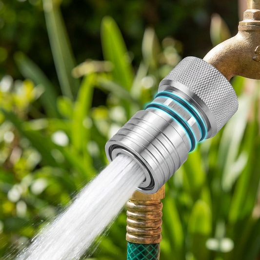 3/4" GHT Female to 1/4" Quick Connect Coupler