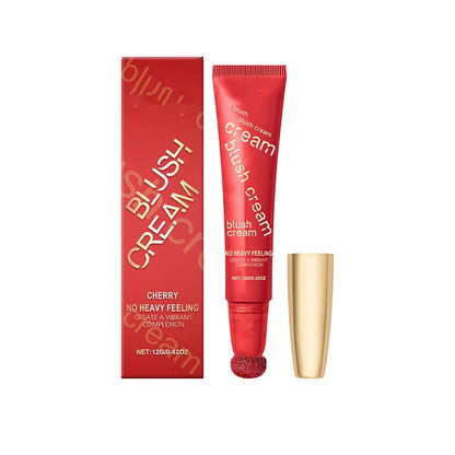 Natural Long-Lasting Shimmer Blush Cream