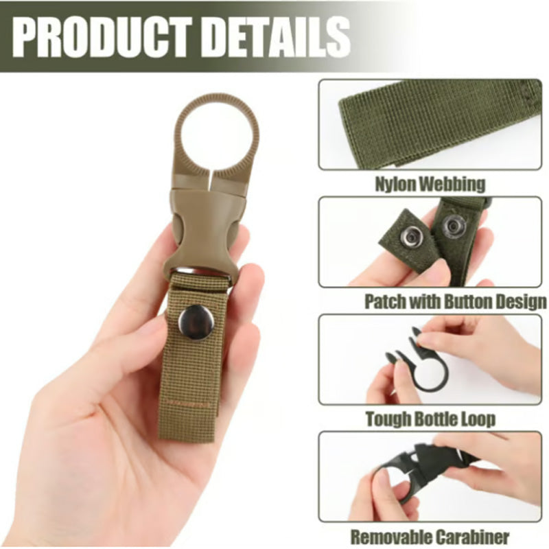 Nylon Water Bottle Holder Clip
