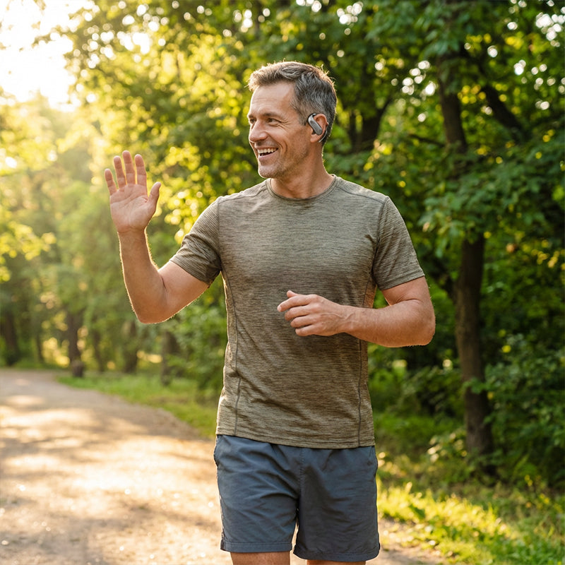 💥Bluetooth 6.0 Earbuds – 4.2g ultra-light, barely there feel. 48H playtime, IPX5 sweatproof. Perfect for runs & daily listening. ⚡✨