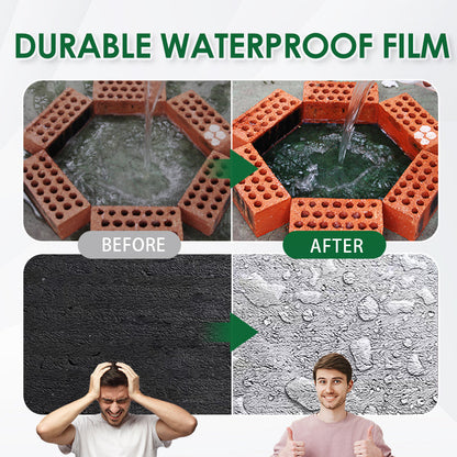 💧🖌️ Transparent Waterproof Sealant – brush-on clear barrier seals small leaks & cracks. No demolition, keeps original look! 🏠✅