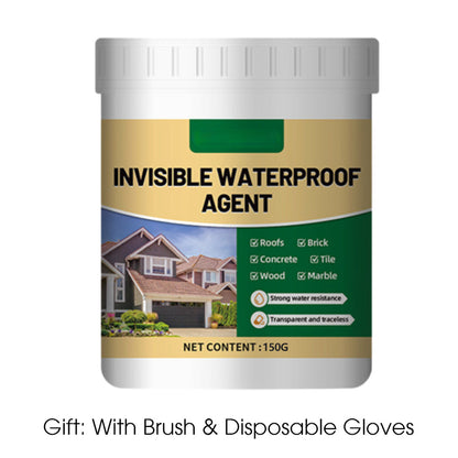 💧🖌️ Transparent Waterproof Sealant – brush-on clear barrier seals small leaks & cracks. No demolition, keeps original look! 🏠✅
