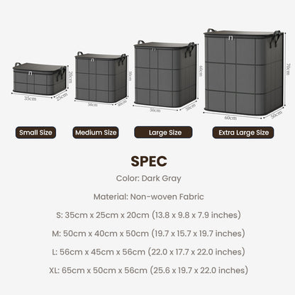 🔥Dust-Proof Comforter and Bedding Organizer