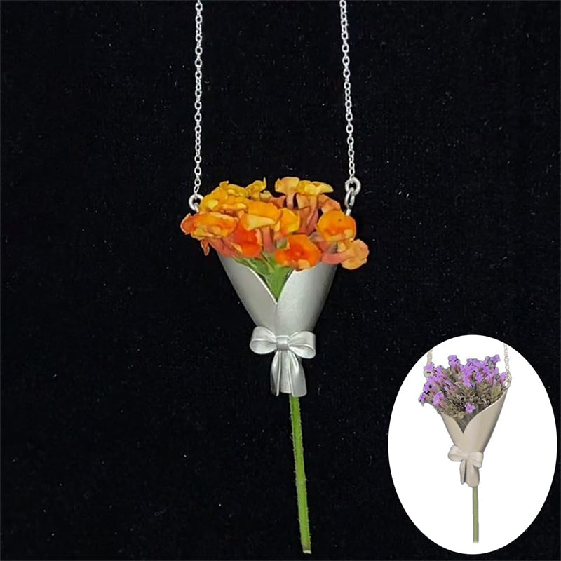 💐DIY Bouquet Necklace🔥Buy 1 get 1 free
