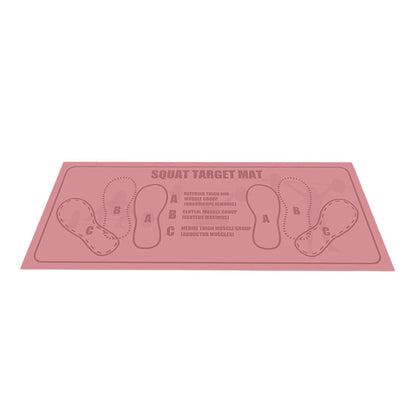 Non-Slip Diatomaceous Earth Squat Target Mat