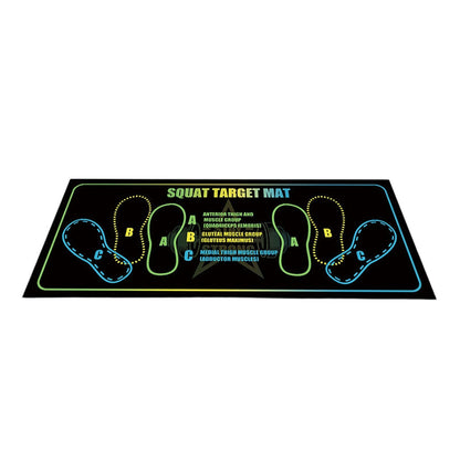 Non-Slip Diatomaceous Earth Squat Target Mat