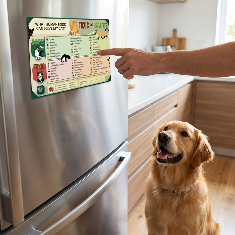 Cat Food Safety Guide Magnet