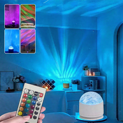 Aurora Night Light Projector with Remote Control