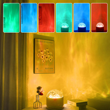 Aurora Night Light Projector with Remote Control
