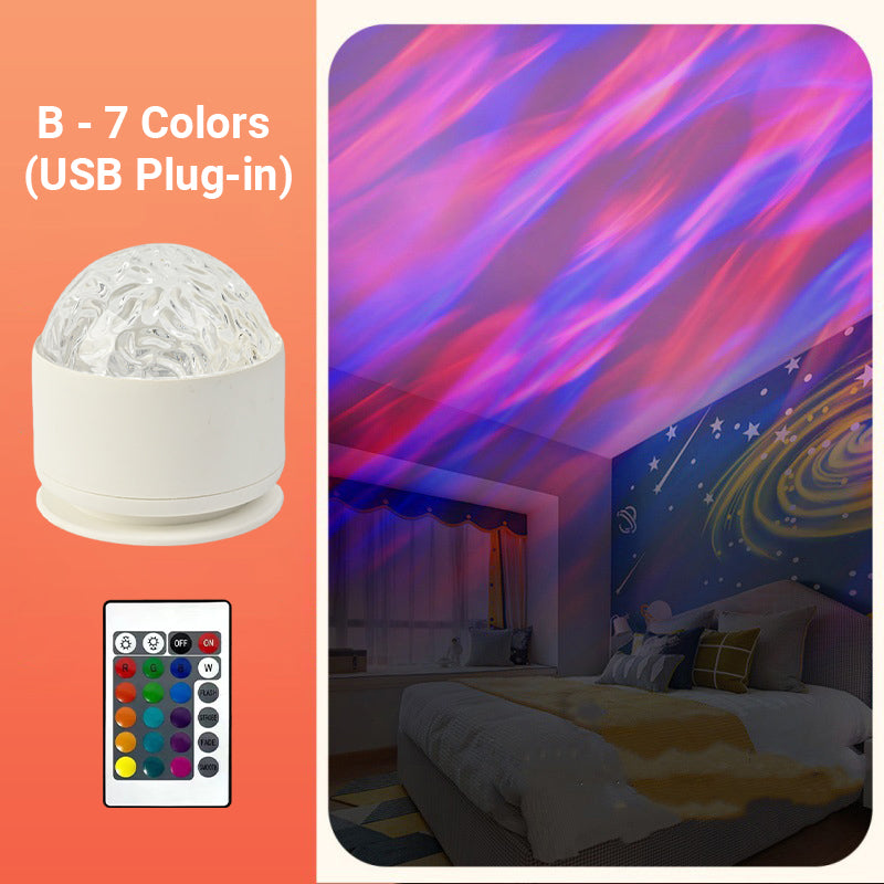 Aurora Night Light Projector with Remote Control