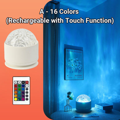Aurora Night Light Projector with Remote Control