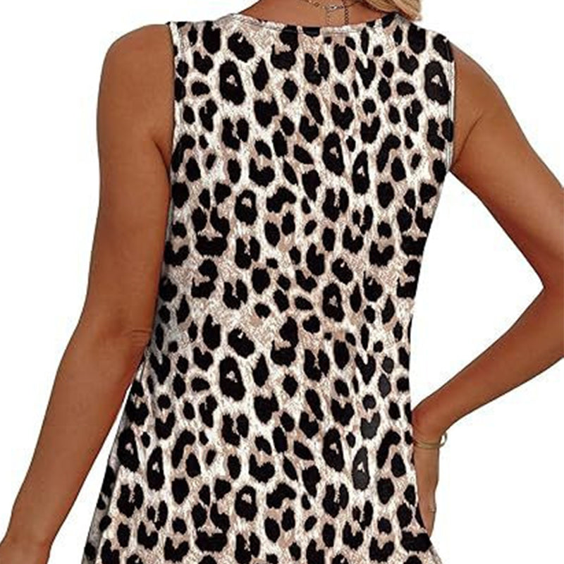 Women's Elegant Sleeveless V-Neck Top