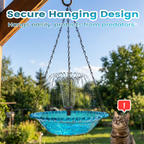 💖Outdoor Hanging Fountain Bird Bath & Feeder