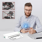 A4 Mini Thermal Wireless Printer with Paper
