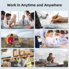 A4 Mini Thermal Wireless Printer with Paper