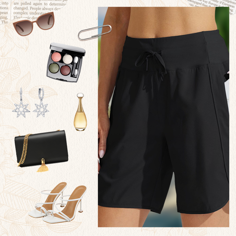 🔥Women's Active 7 Inseam Athletic Long Running High Wasistband Shorts