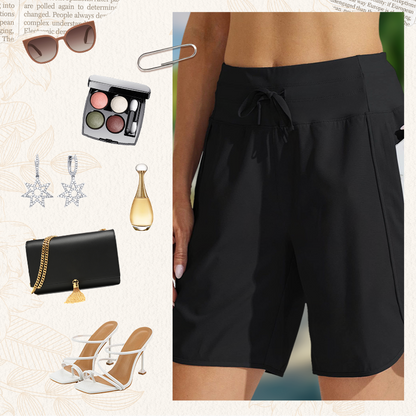 🔥Women's Active 7 Inseam Athletic Long Running High Wasistband Shorts