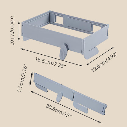 🔥Limited-time offer-No-Drill Wall-Mounted Folding Trash Bag Holder