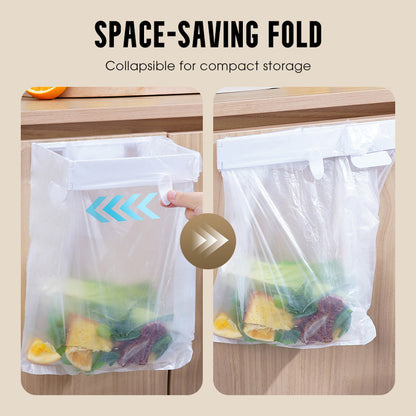 🔥Limited-time offer-No-Drill Wall-Mounted Folding Trash Bag Holder
