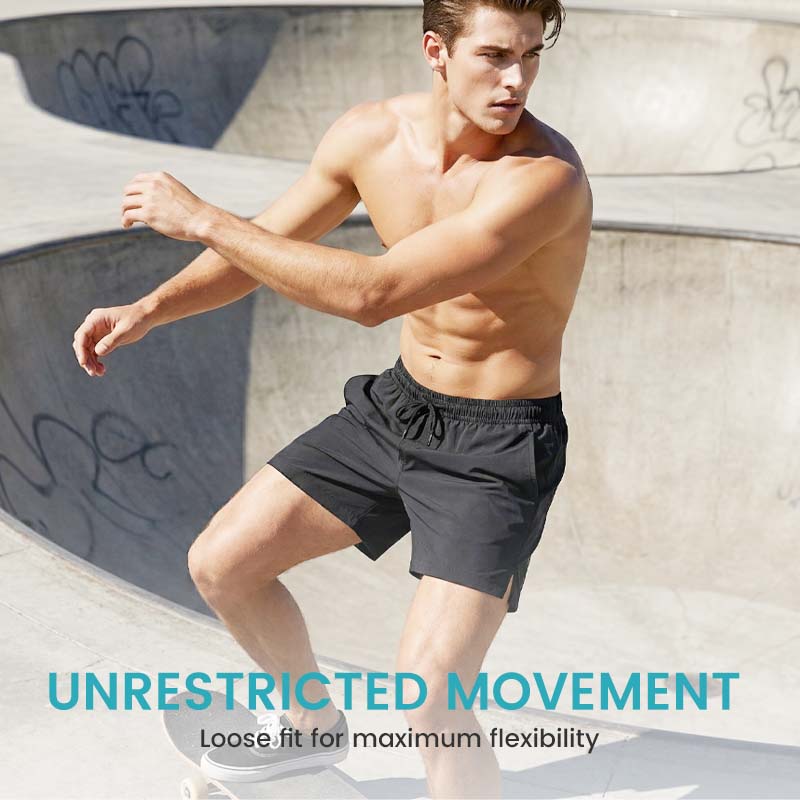 Men's Quick-Dry Athletic Running Shorts