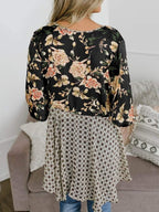 ✨Women's Floral Kimono Ruffle Sleeve Tie Cardigans Flowy Boho Loose Cover Ups