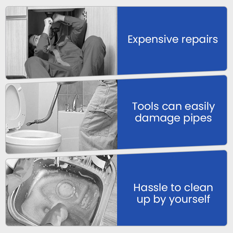 🚰✨ Pipeline Dredging Agent – Rapid Clog Removal, Odor Elimination, Pipe-Safe 💥
