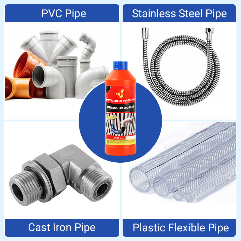 🚰✨ Pipeline Dredging Agent – Rapid Clog Removal, Odor Elimination, Pipe-Safe 💥