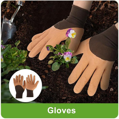 Heavy-Duty Garden Tool 9-Piece Set