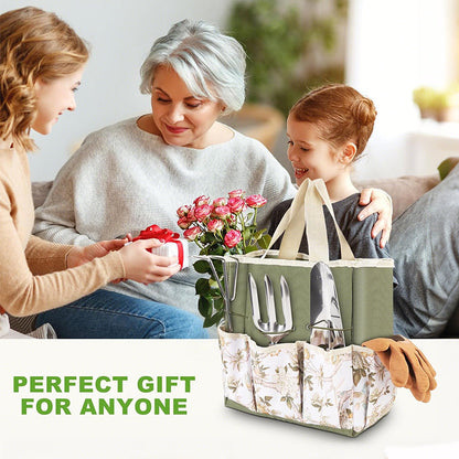 Heavy-Duty Garden Tool 9-Piece Set