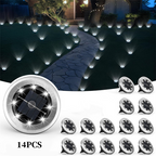 Outdoor Waterproof Solar Ground Light - 2 Pack/Set🏡💡