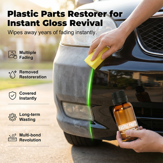 🔥Car Plastic Parts Crystal Coating Restorer