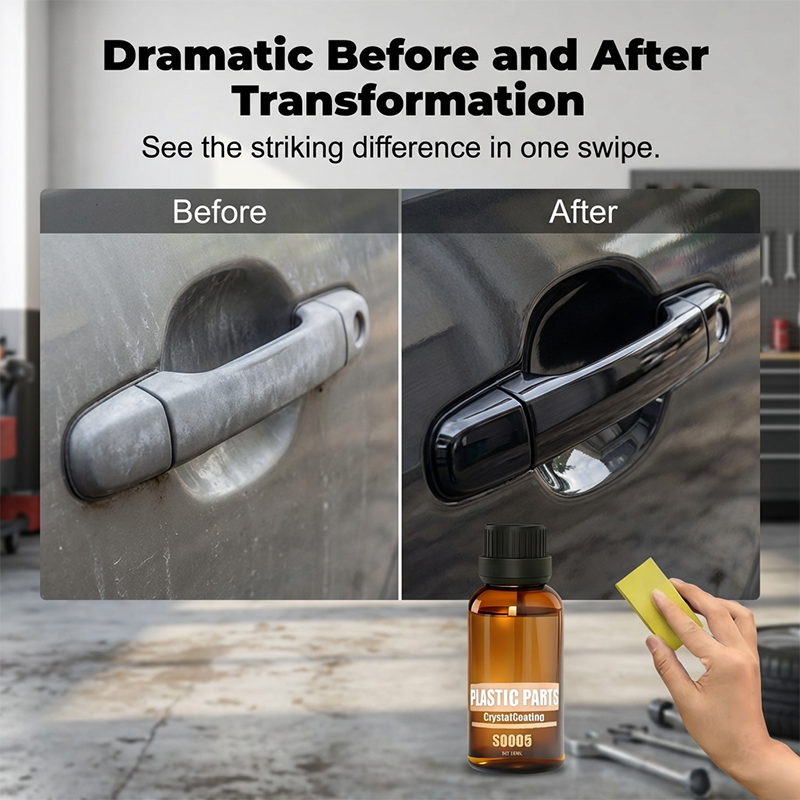 🔥Car Plastic Parts Crystal Coating Restorer