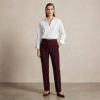 Women's Long Sleeve Button-Down Bodysuit Shirt