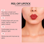 💥 Smudge-proof Tear-On Lip Gloss for a Splash! 💄