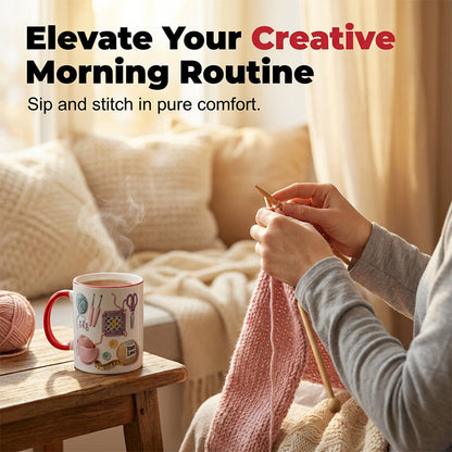 💥Yarn Love Mug, Gift For Crafters And Creative Souls