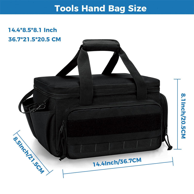 14-Inch Heavy-Duty Canvas Tool Bag