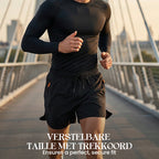 🏃 Breathable Athletic Shorts – Zippered Pockets, Quick-Dry & Elastic Waistband