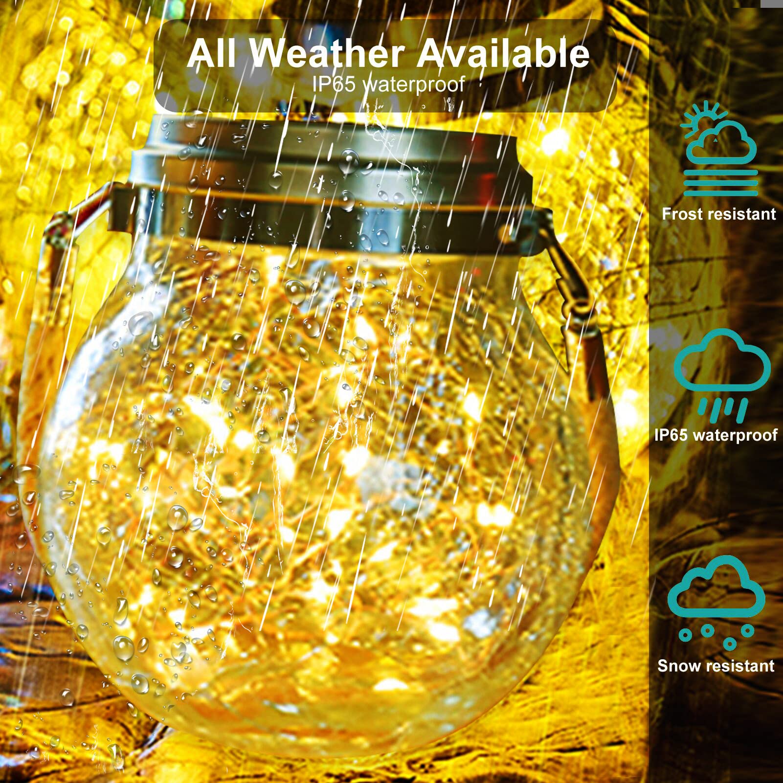 Solar Jar Lamp🎄