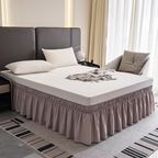 🔥Now on sale-Effortless Setup Elastic Bed Skirt