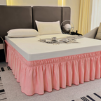 🔥Now on sale-Effortless Setup Elastic Bed Skirt