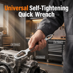 Universal Double-Headed Self-Tightening Wrench