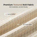 Breathable Knit Casual Set – Wrinkle-Free, Relaxed Fit