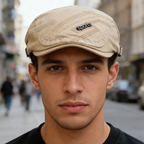 All-Season Breathable Classic Flat Cap