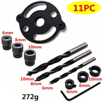 ⚙️ Self-Centering Dowel Jig Kit – Precision Woodworking, Adjustable Bushings & Durable Aluminum 🔨📏✨
