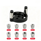 ⚙️ Self-Centering Dowel Jig Kit – Precision Woodworking, Adjustable Bushings & Durable Aluminum 🔨📏✨